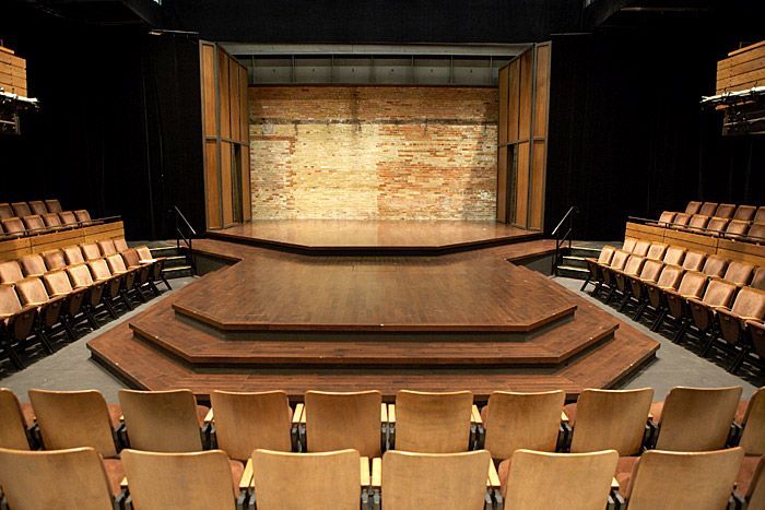 auditorium stage flooring material