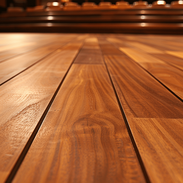 Teak Wooden Stage Flooring