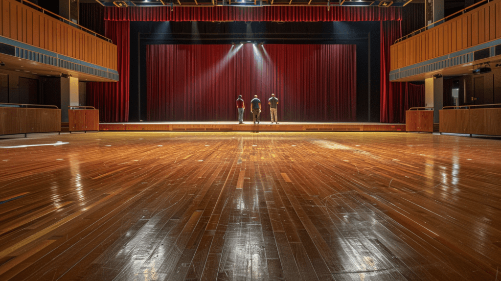 stage flooring